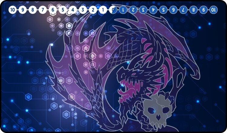 Gamermats - Black Dragon Digimon TCG Sized Playmat