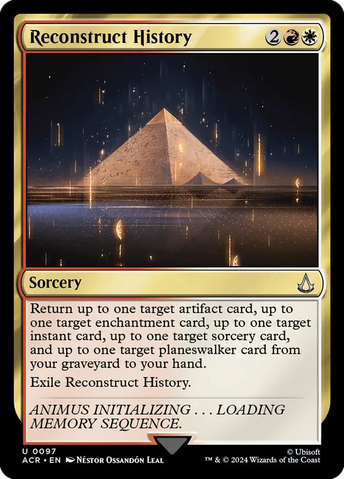 Reconstruct History [Assassin's Creed]