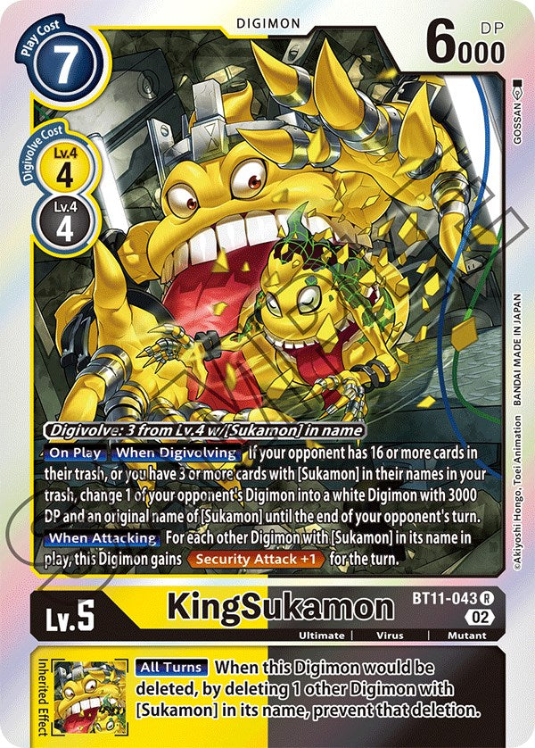 KingSukamon [BT11-043] [Dimensional Phase]