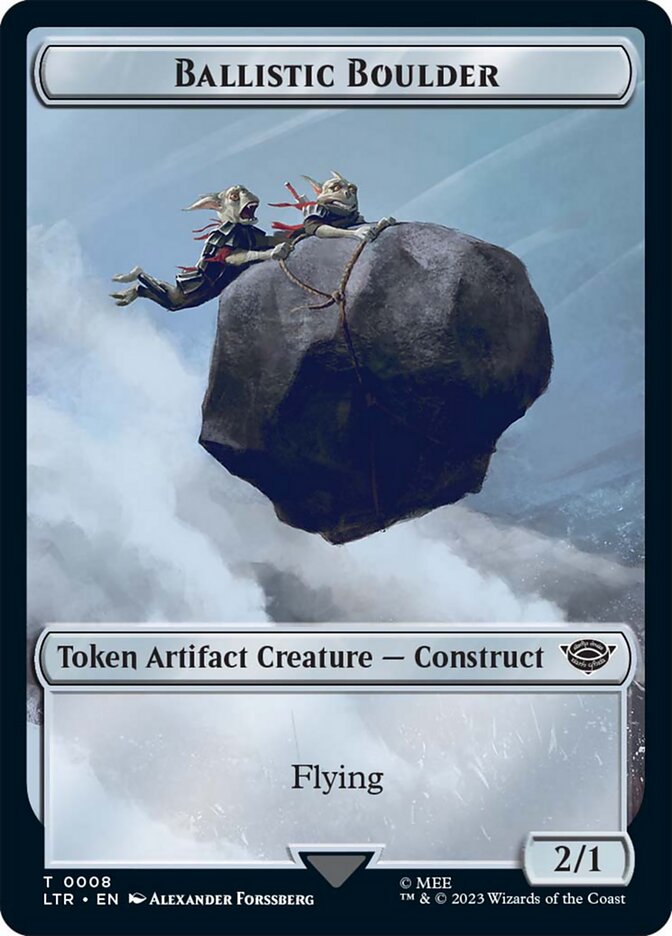 Ballistic Boulder Token [The Lord of the Rings: Tales of Middle-Earth ...