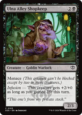 Ulna Alley Shopkeep [Secrets of Strixhaven]