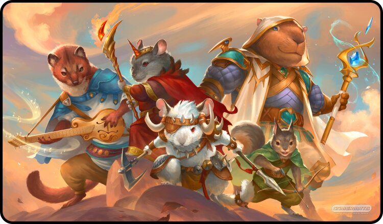 Gamermat - Animal Raiding Party TCG Sized