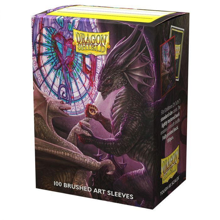 Dragon Shield - Brushed Art Valentine Dragons 2022 Standard Sleeves (100)