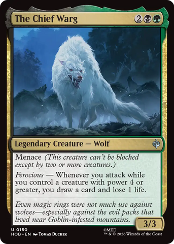The Chief Warg [The Hobbit]