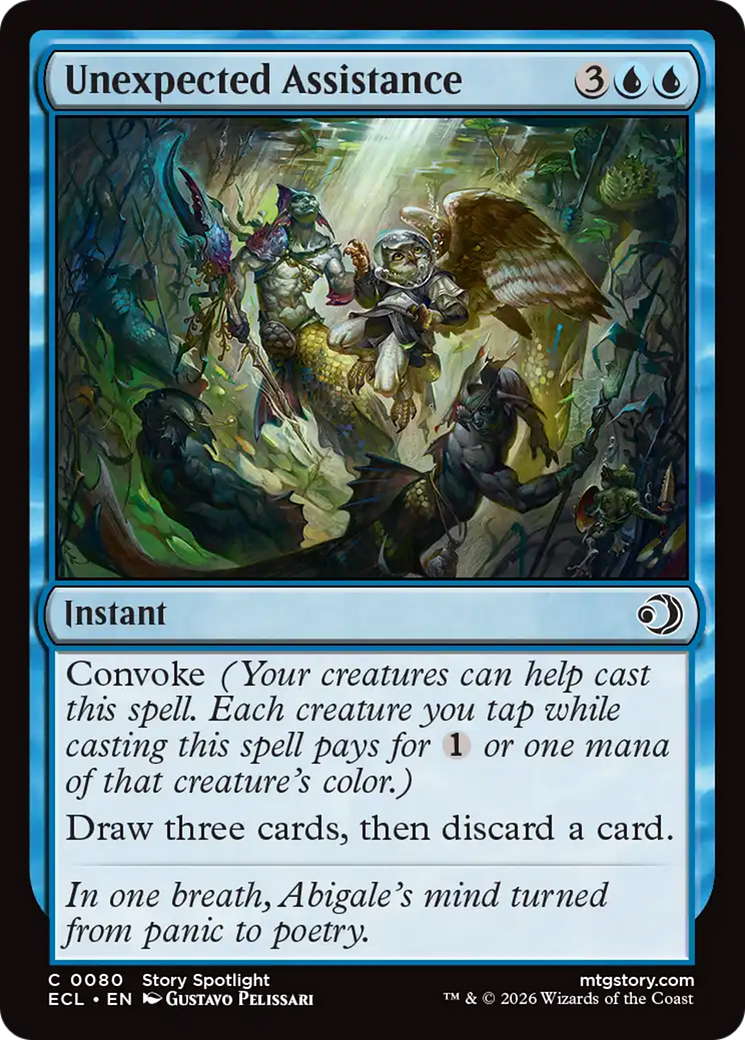 Unexpected Assistance [Lorwyn Eclipsed]