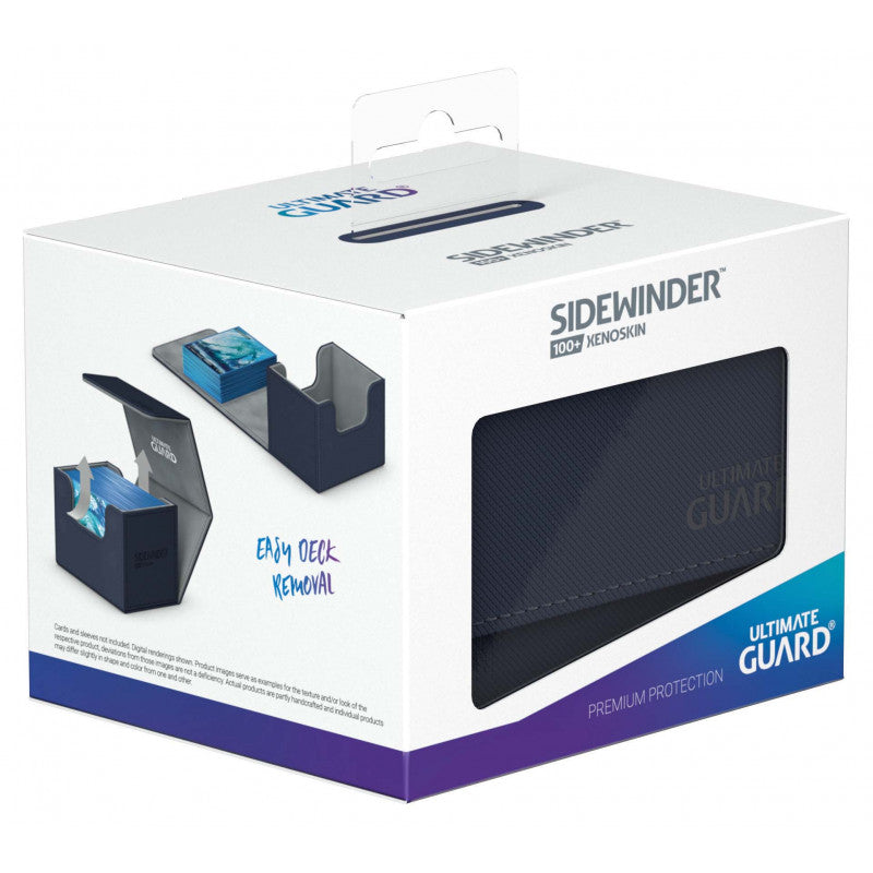 Ultimate Guard Sidewinder 100+ Standard Size Xenoskin Blue