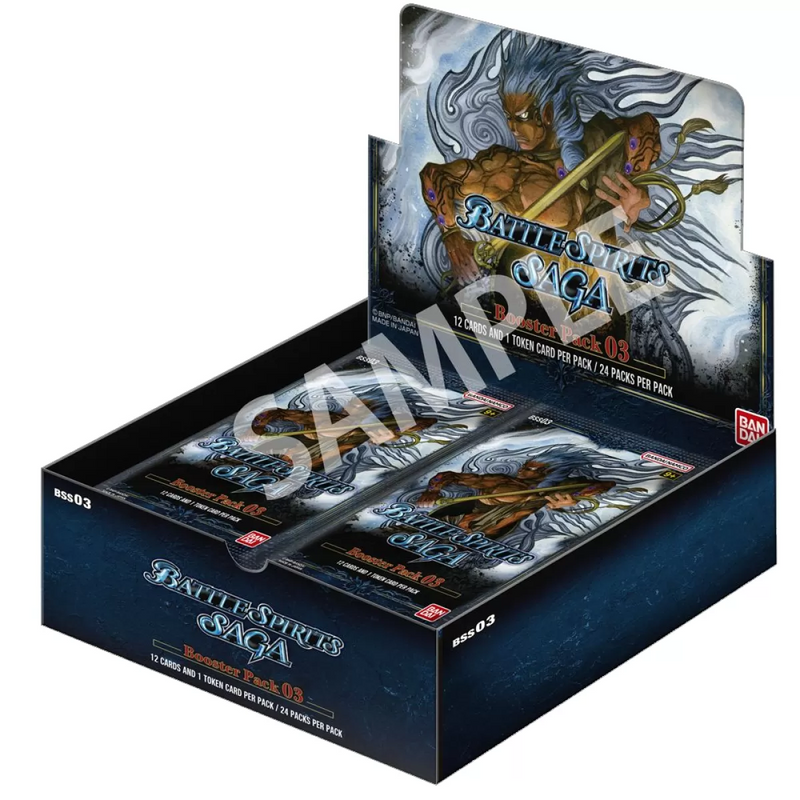 Battle Spirits Saga Card Game Set 03 Aquatic Invaders Booster Box (BSS03)