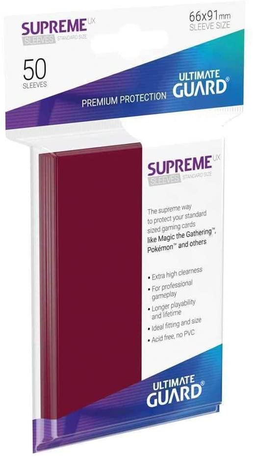 Ultimate Guard - Supreme UX Standard Sleeves Burgundy (50)