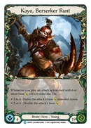 Kayo, Berserker Runt [1HP003] (History Pack 1)