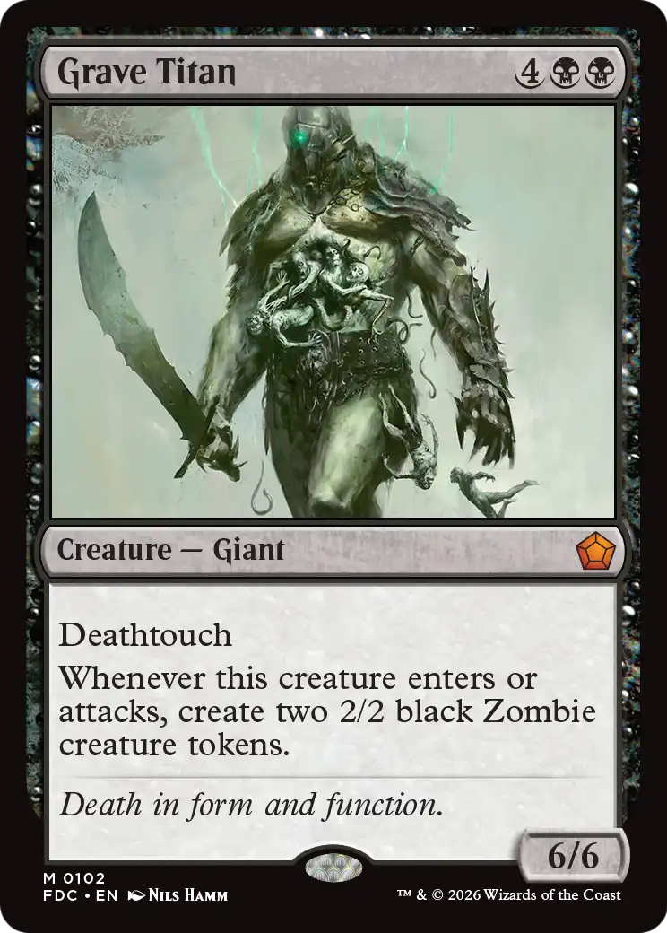 Grave Titan [Foundations Commander]
