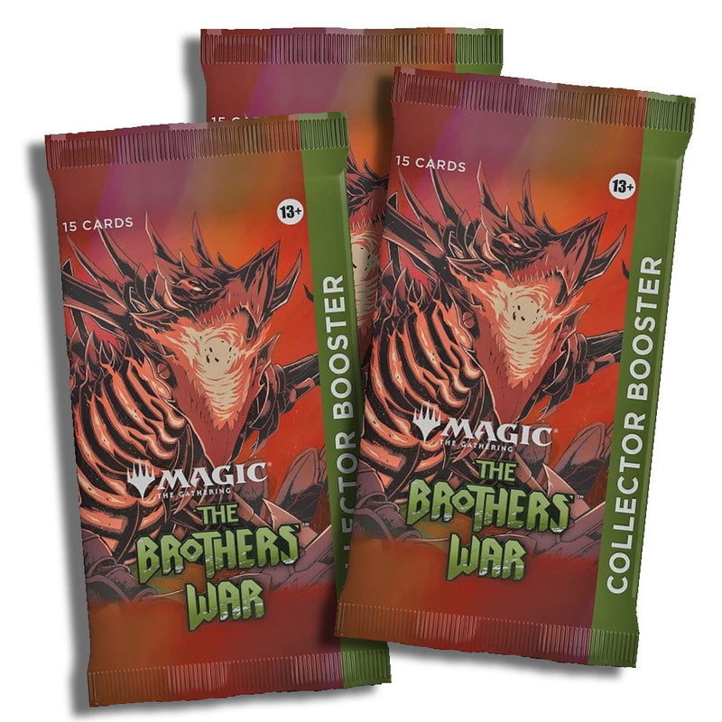 Magic: The Gathering The Brothers War Collector Booster x3