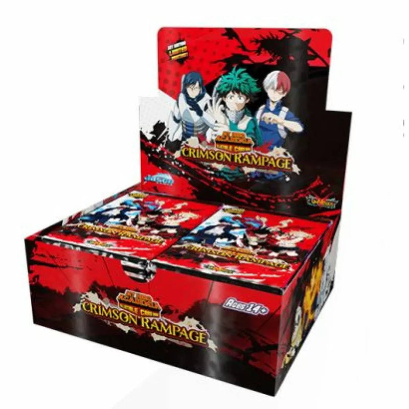 My Hero Academia CCG - Wave 2 Booster Box Wave 2 Crimson Rampage (First Printing)