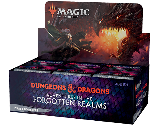 Magic: The Gathering - D&D: Adventures in the Forgotten Realms Draft Booster Box