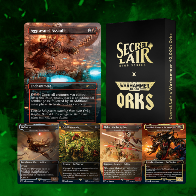 Magic: The Gathering Secret Lair Drop - Secret Lair x Warhammer 40000: Orks