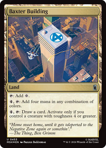 Baxter Building (Surge Foil) [Marvel Super Heroes]