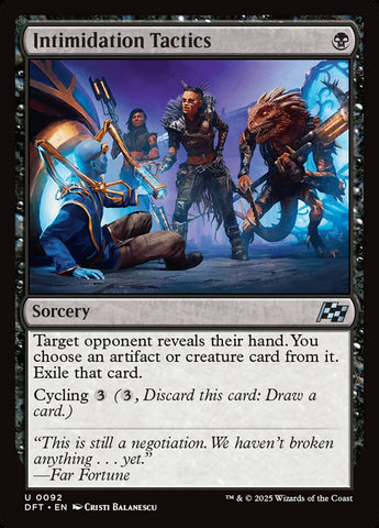 Intimidation Tactics [Aetherdrift]