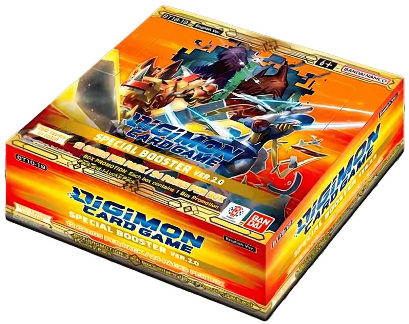 Digimon Card Game - Special Booster Box: Version 2.0 (BT18-19) (Preorder)