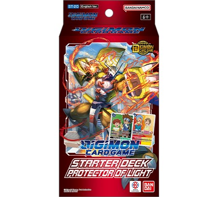 Digimon Card Game - Starter Deck – Protector of Light [ST20] (Preorder)