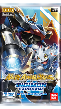 Digimon Card Game Series 08 New Awakening BT08 Booster Pack