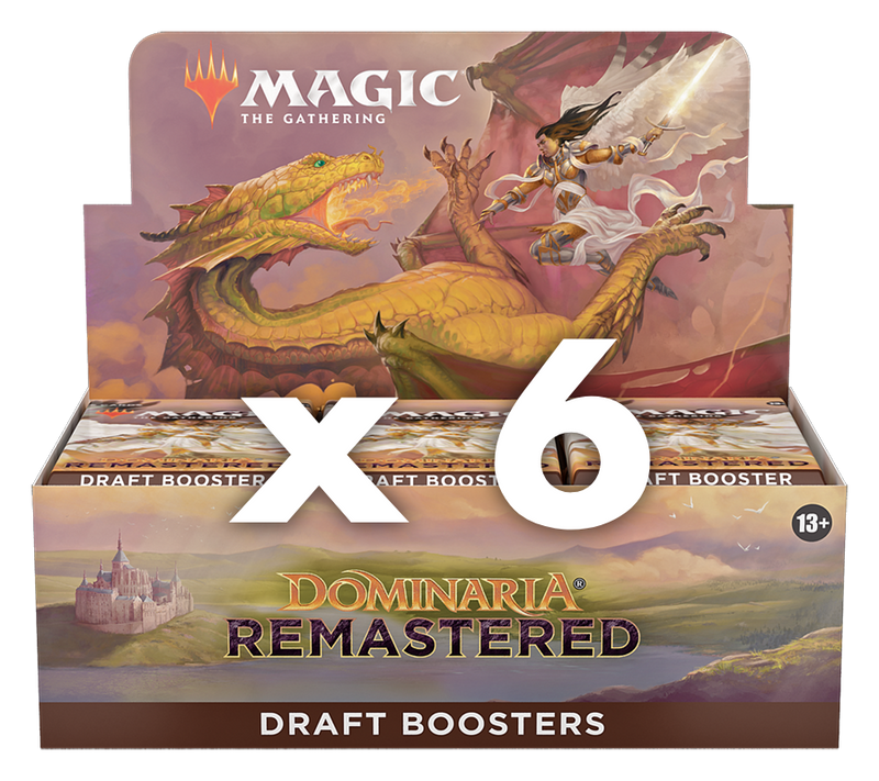 Magic: The Gathering Dominaria Remastered Draft Booster Case