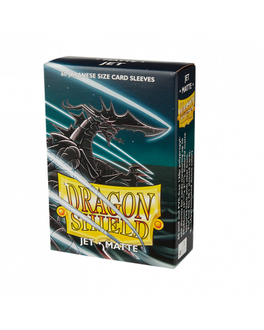 Dragon Shield - Sleeves - Japanese- Jet Matte (60)