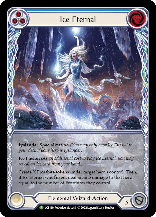 Ice Eternal [LGS110] (Promo)  Rainbow Foil