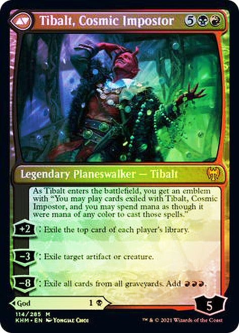 Valki, God of Lies // Tibalt, Cosmic Impostor [Kaldheim Prerelease