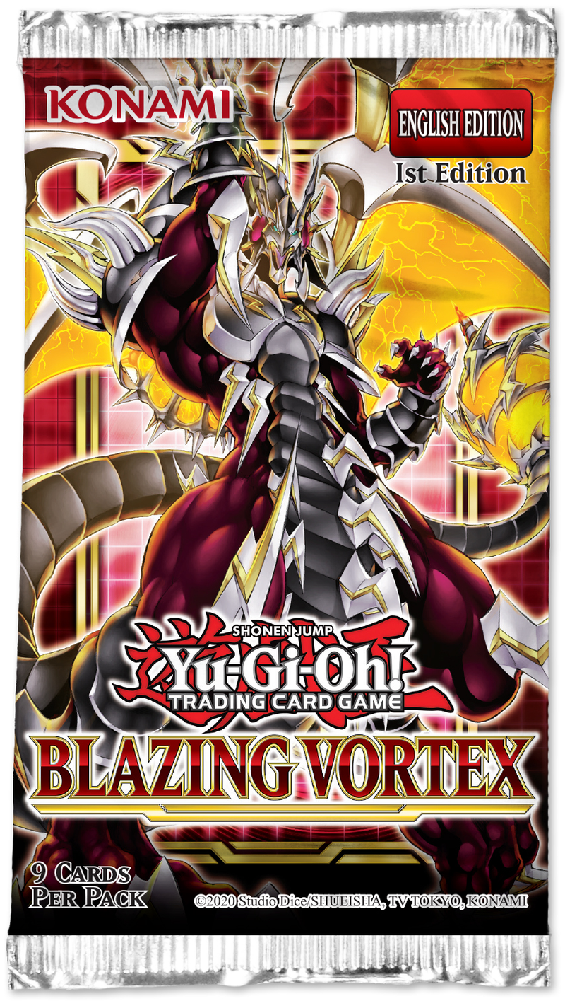 Yugioh - Blazing Vortex Booster Pack (Preorder) - Good Games