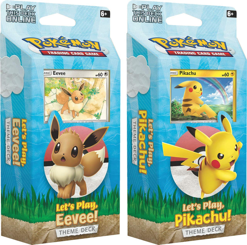 Pokemon TCG Lets Play Pikachu & Eevee Theme Deck