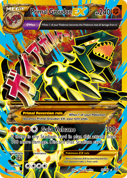 【PSA8】ゲンシグラードンEX 英語 97/98 Primal Groudon f2f4c2fb-80a7-4c89-9aa6-