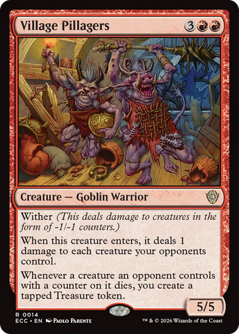 Village Pillagers [Lorwyn Eclipsed Commander]