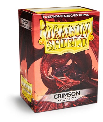 Dragon Shield - Box- Crimson Standard Size (100)