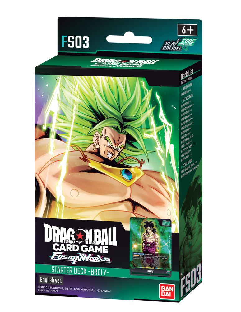 Dragon Ball Super Card Game Fusion World Starter Deck