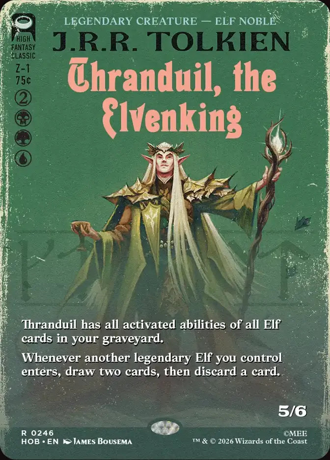 Thranduil, the Elvenking (Borderless) [The Hobbit]