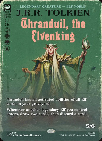 Thranduil, the Elvenking (Borderless) [The Hobbit]