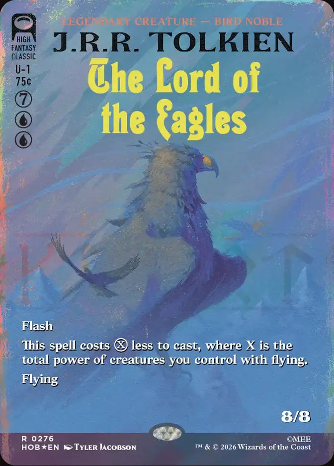 The Lord of the Eagles (Borderless) (Surge Foil) [The Hobbit]
