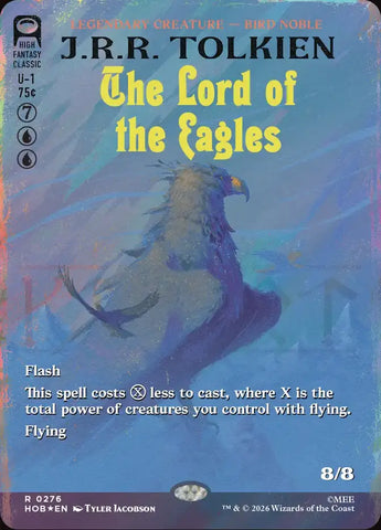 The Lord of the Eagles (Borderless) (Surge Foil) [The Hobbit]
