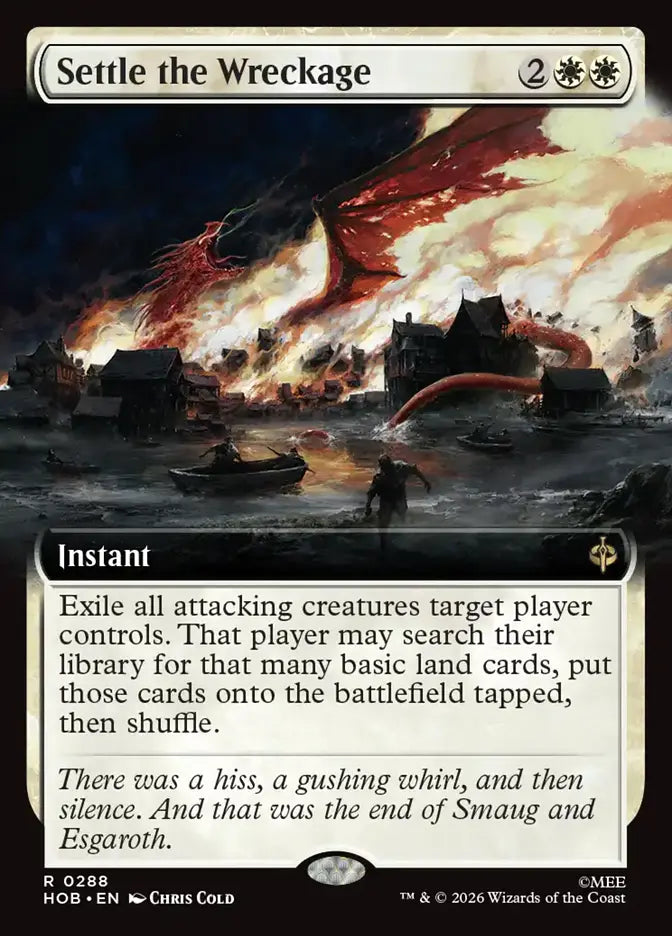 Settle the Wreckage (Extended Art) [The Hobbit]