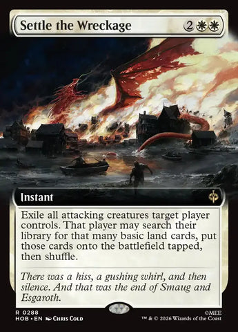 Settle the Wreckage (Extended Art) [The Hobbit]