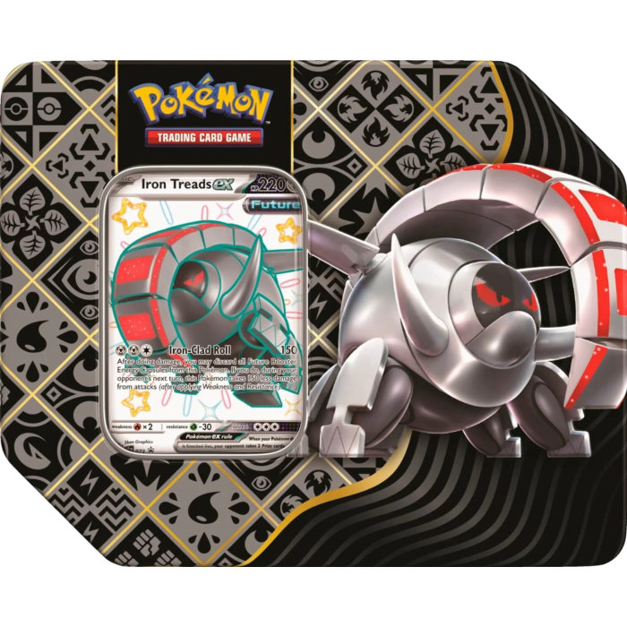 Pokemon TCG - Scarlet & Violet - Paldean Fates Tin (Horizontal)