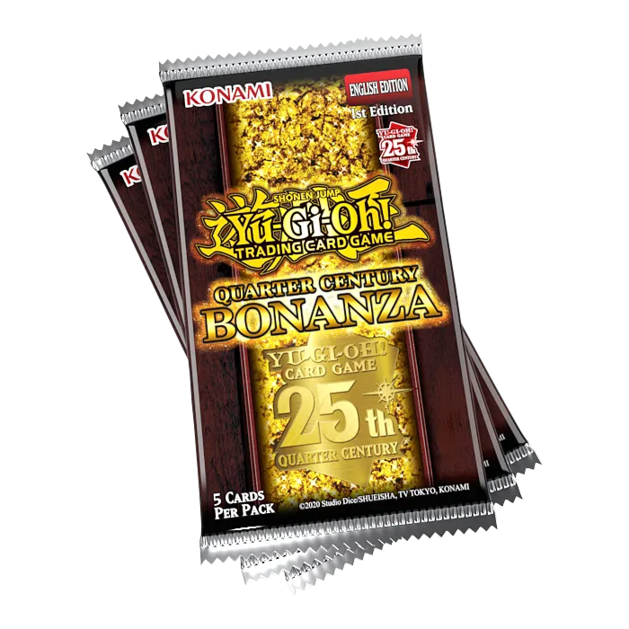 Yu-Gi-Oh! TCG Quarter Century Bonanza Collection 3-Booster Tuck Box