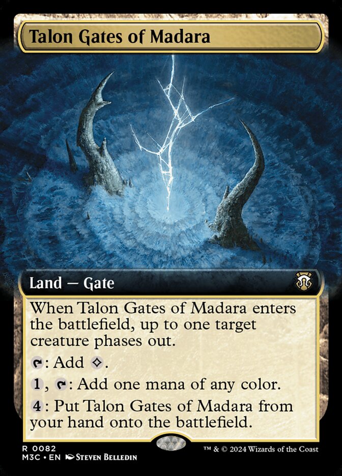 Talon Gates of Madara (Extended Art) (Ripple Foil) [Modern Horizons 3 Commander]