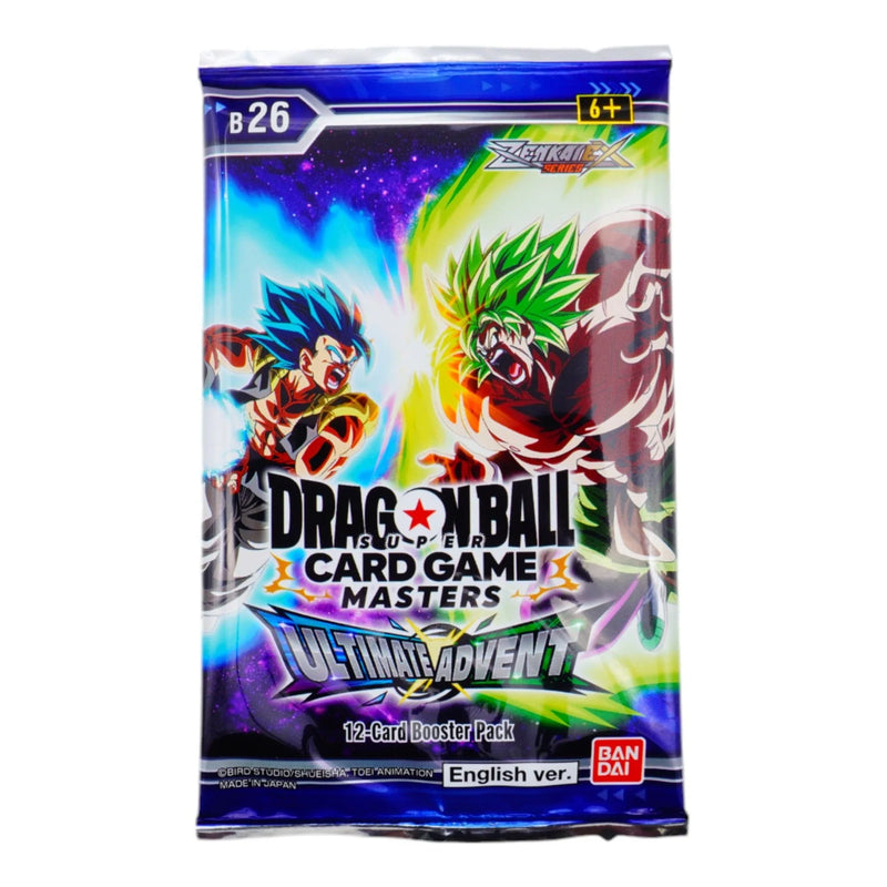 Dragon Ball Super Card Game Masters Zenkai Series EX Ultimate Advent Booster Pack [B26]