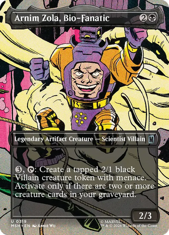 Arnim Zola, Bio-Fanatic (Borderless) [Marvel Super Heroes]