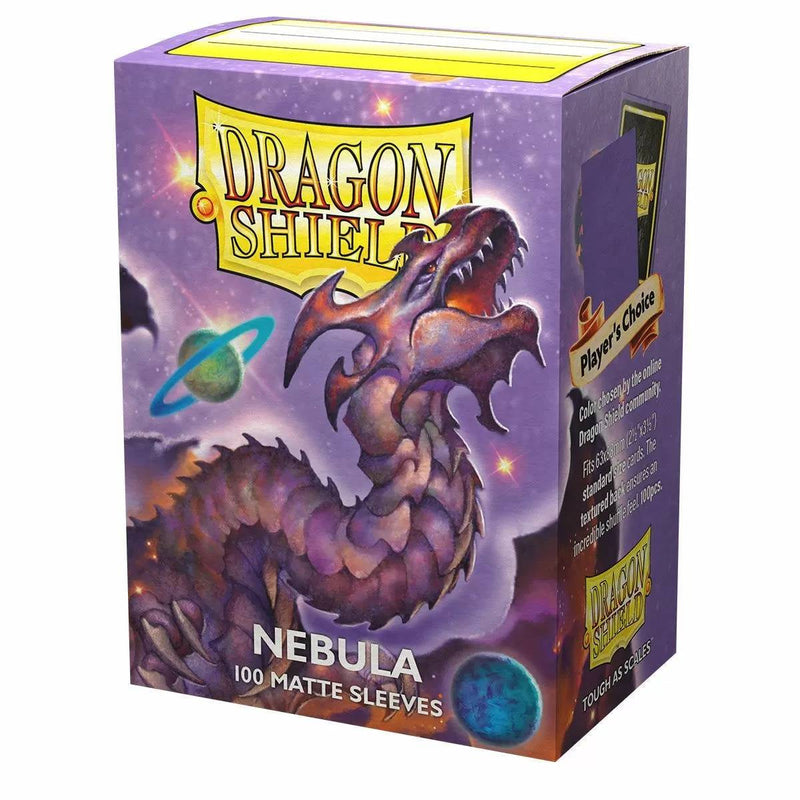 Dragon Shield - Matte Standard Sleeves Nebula Purple (100)