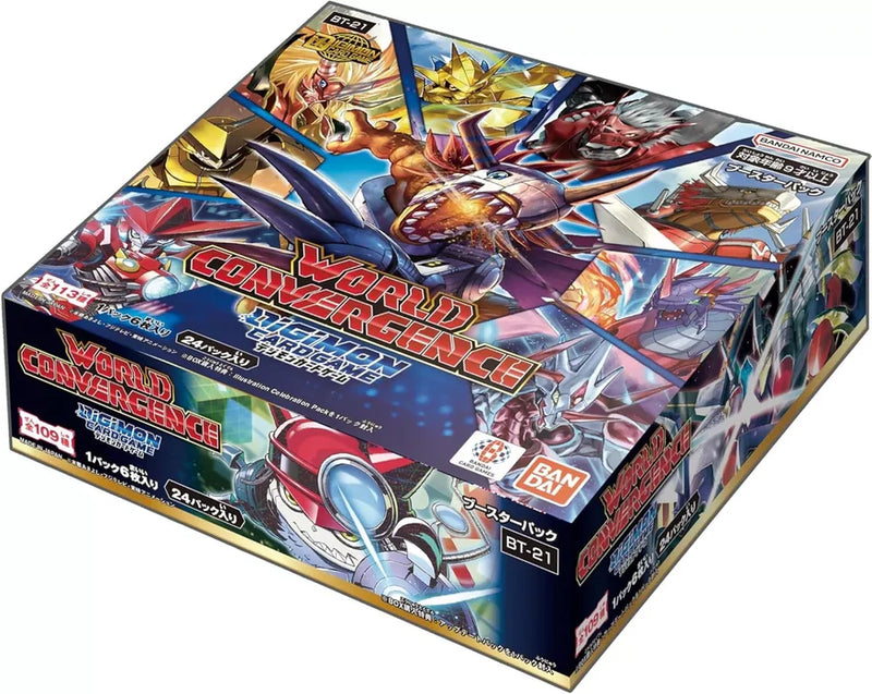 Digimon Card Game - Booster Box – World Convergence [BT21] (Preorder)