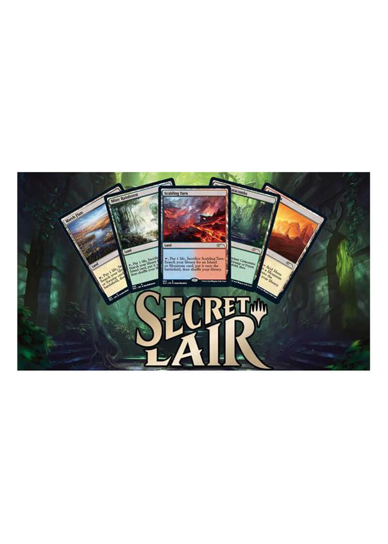 Magic: The Gathering Secret Lair - Ultimate Edition: The Enemy Fetch Lands