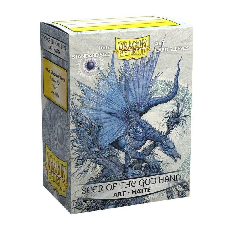 Sleeves - Dragon Shield - Box 100 - MATTE Art - Seer of the God Hand - Good Games