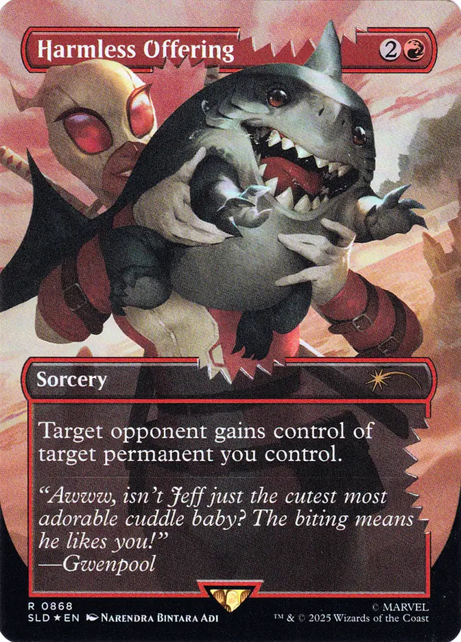 Harmless Offering (Rainbow Foil) [Secret Lair Drop Series]