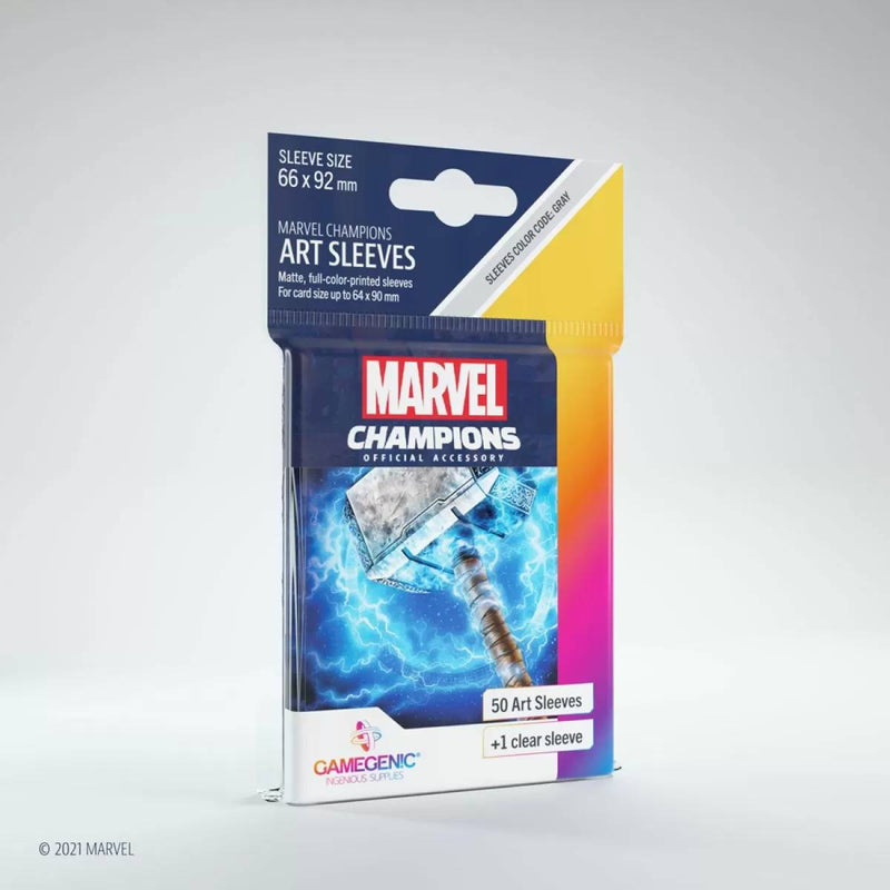 Gamegenic Marvel Champions Art Sleeves Thor